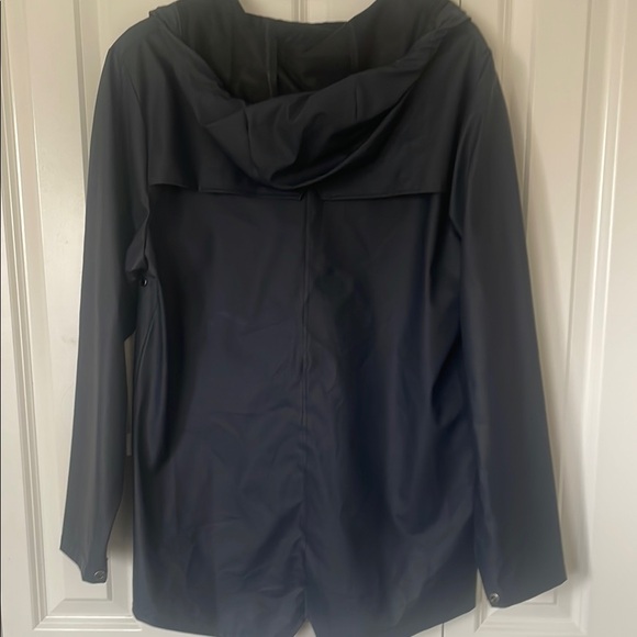 Rains Navy Blue Women’s Jacket - Picture 6 of 8